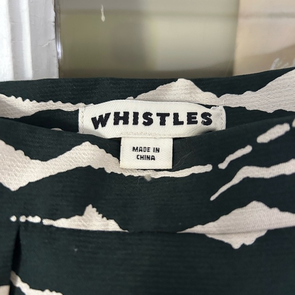 WHISTLES short pleated a-line skirt animal print - Picture 3 of 7